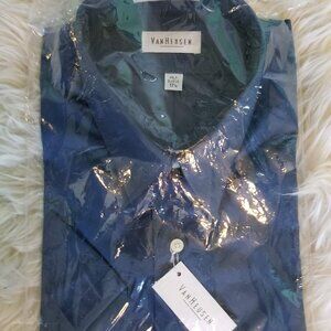 NWT Large size 17.5 men's half sleeve shirt